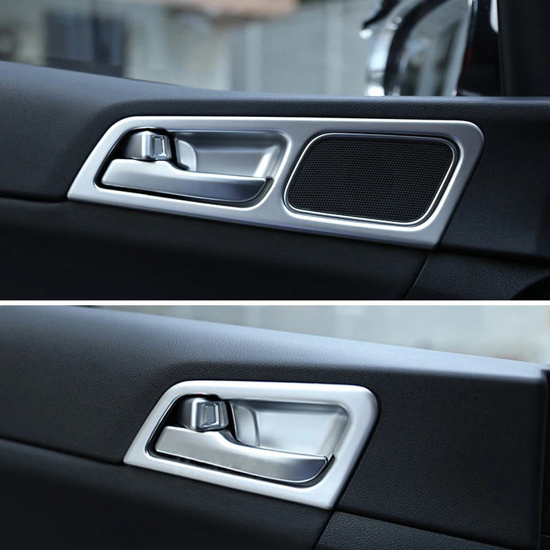 AX стайлинга автомобилей хромированная внутренняя дверная ручка защелка Крышка