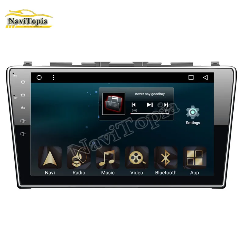 NAVITOPIA 8 ядер 2G ram 32G rom Восьмиядерный Android 1 Автомобильная dvd навигационная система