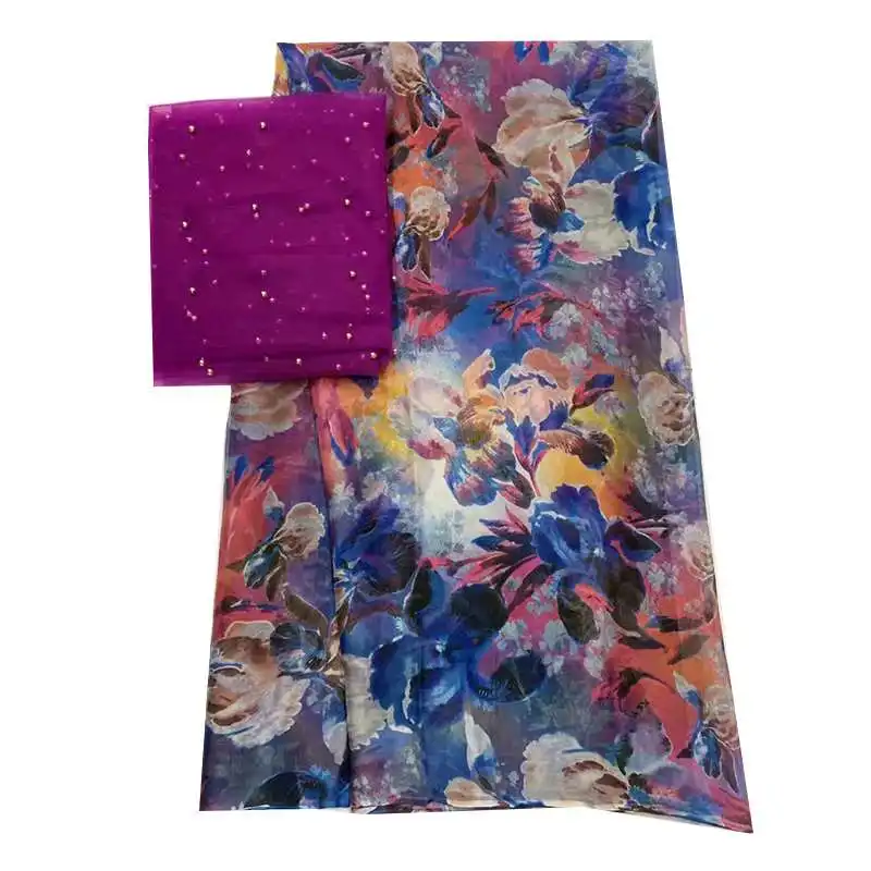 best price 100% silk Chiffon Fabric pure mulberry tulle dress fabric Silk scarf African Wedding Dress Clothes tissu | Дом и сад