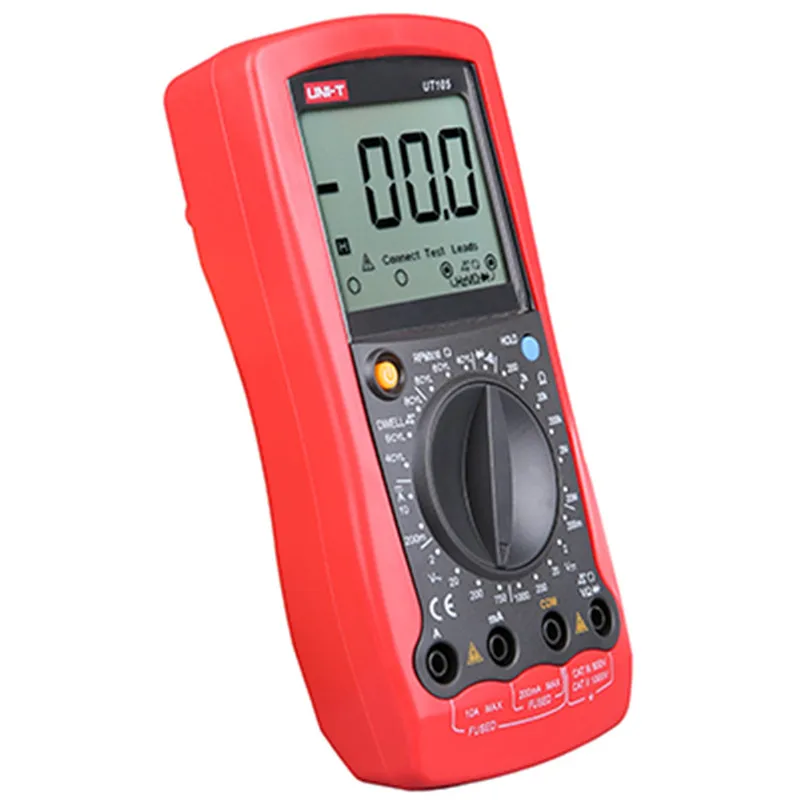UNI T Цифровой мультиметр UT105 UT107 UT109 AC DC вольтметр тестер Автомобильная