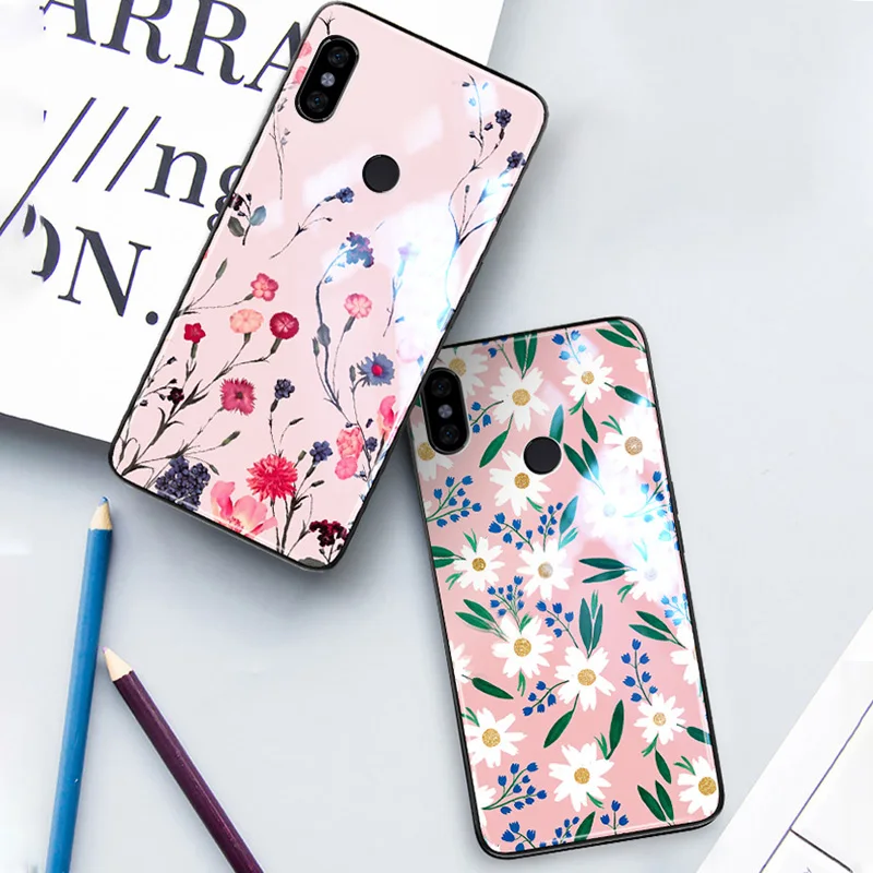 Yagoo Роскошный чехол для телефона Xiaomi Redmi Note 7 6 5 Pro Чехлы S2 Plus твердая задняя крышка