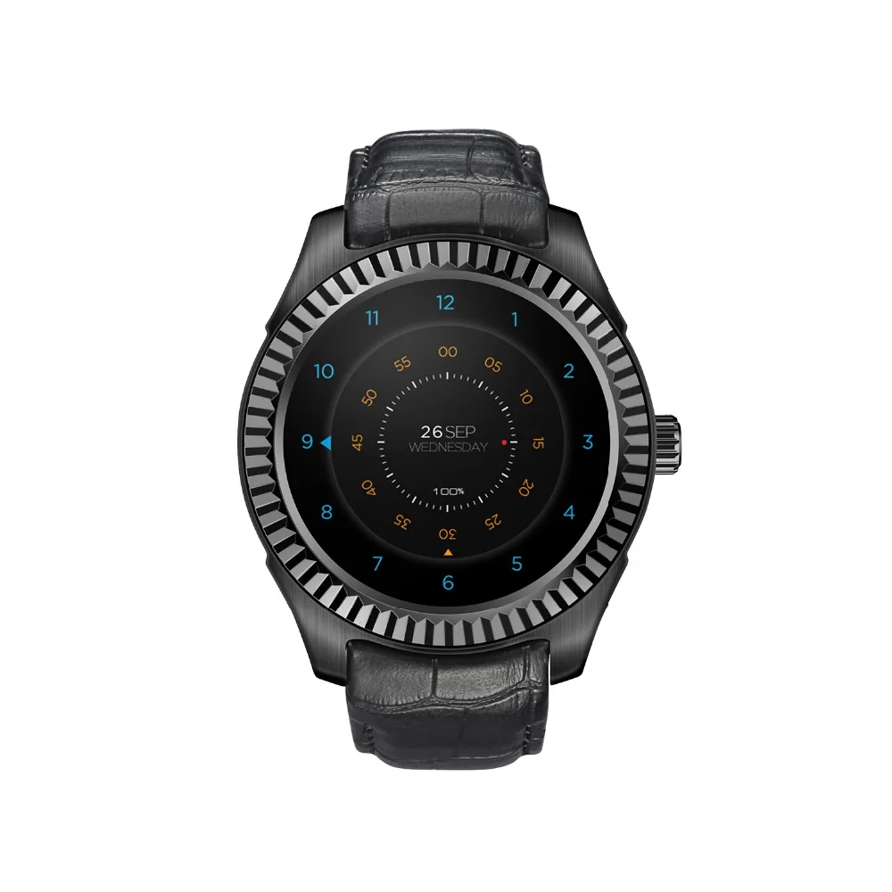 KKtick D7 Android 4 Smartwatch телефон MT6572 Bluetooth 0 500 мАч Батарея GPS3G Wi Fi монитор сердечного ритма