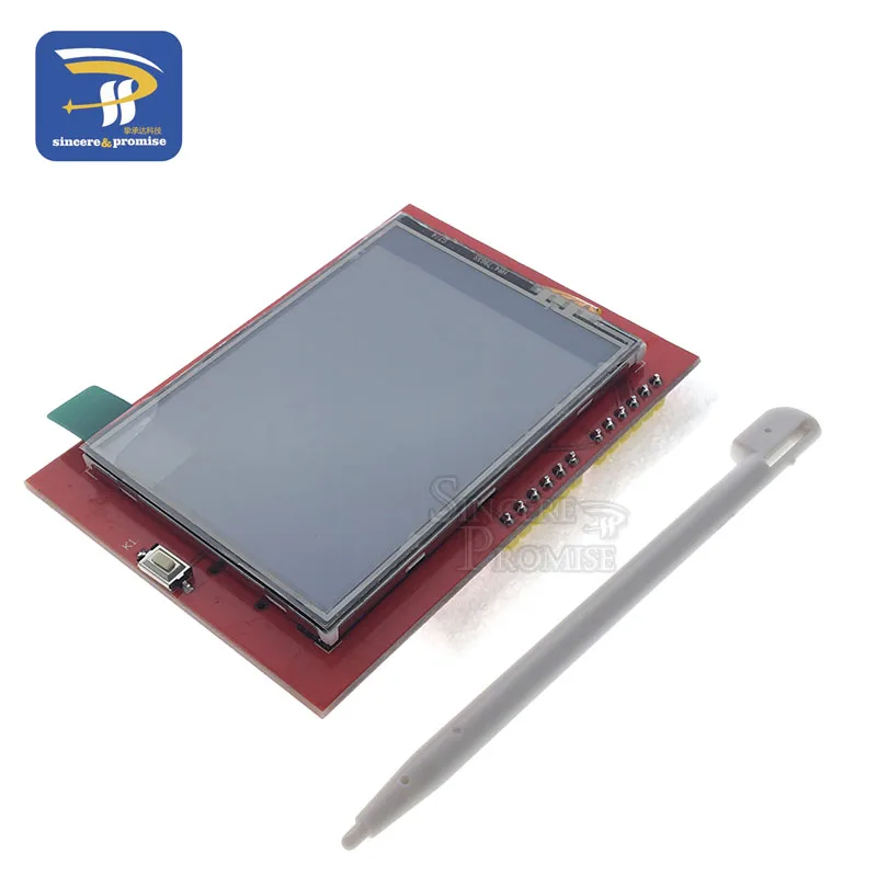 Модуль ЖК экрана 2 4 &quot2 дюйма TFT 240*320 5 В/3 3 В для Arduino UNO R3 Mega2560 плата с поддержкой STM32