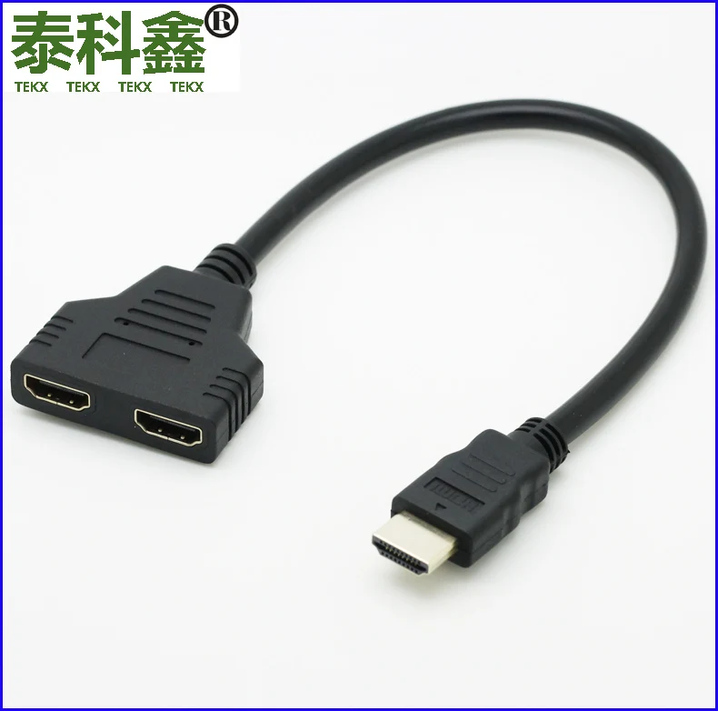 HDMI a точки два альлокатора 1 в 2 выхода поверните проводку второго поворота