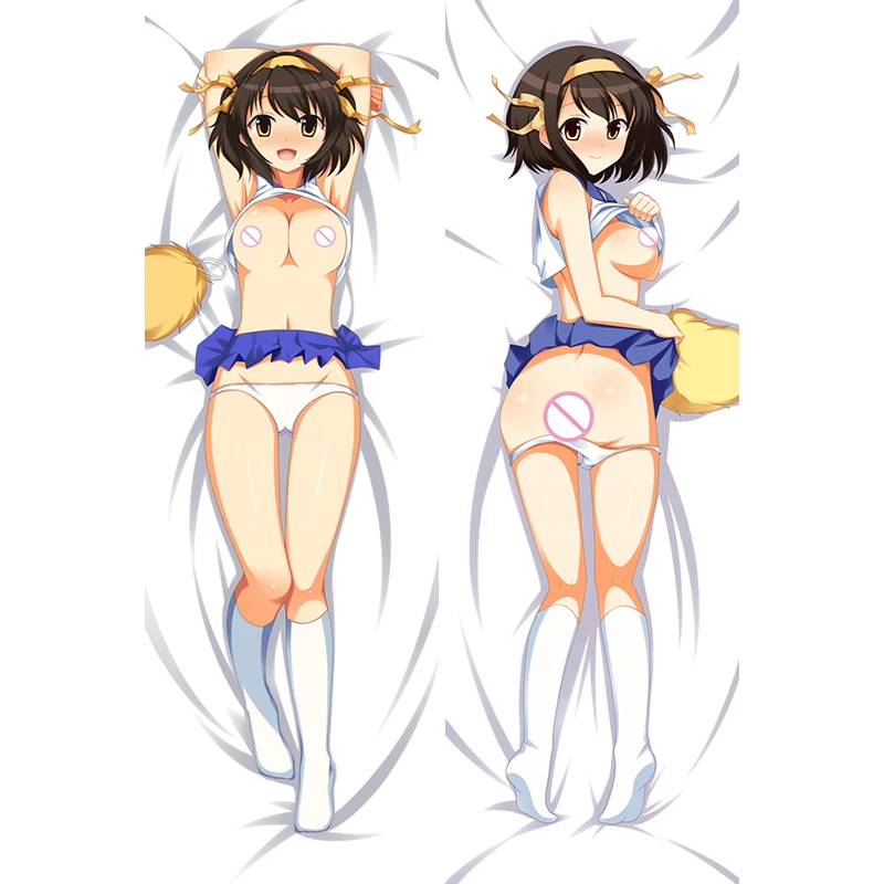 

hot japanese anime Decorative Hugging body pillow cover case Suzumiya Haruhi Double-Sided 2Way 2WT 50X160CM