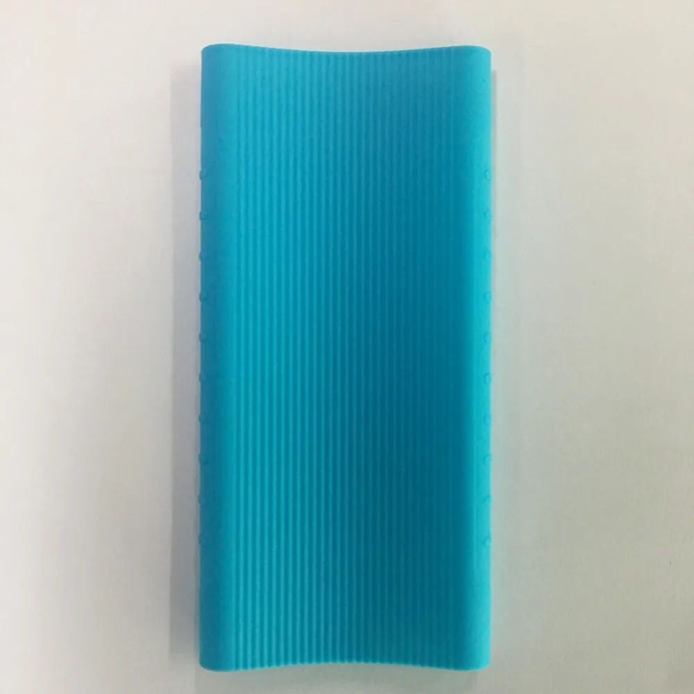 Силиконовый чехол Mi Power Bank для Xiaomi 10000 мАч защитный в полоску модели PLM09ZM xiaomi