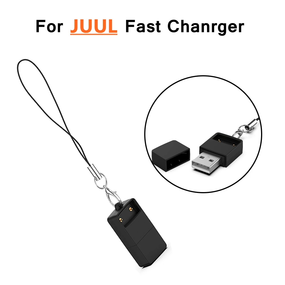 Подходит для JUUL 1 2 поколения черного мини USB быстрое зарядное устройство док