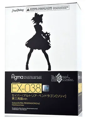 Новинка &quotсудьба&quot/большой заказ EX 038 Saber Lily Figma ПВХ фигурка аниме игрушка