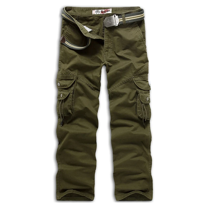 Новинка 2016 акция мужские брюки-карго камуфляжные брюки в Военном Стиле армейские