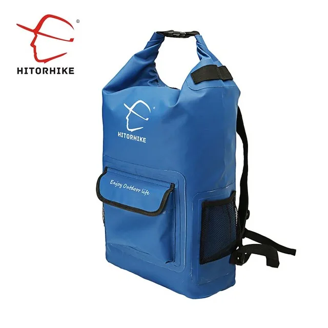 HITORHIKE 25L открытый водостойкий сухой мешок для хранения для плавания для рафтинга гребли Каякинг каноэ Кемпинг дорожные наборы - Цвет: Синий цвет