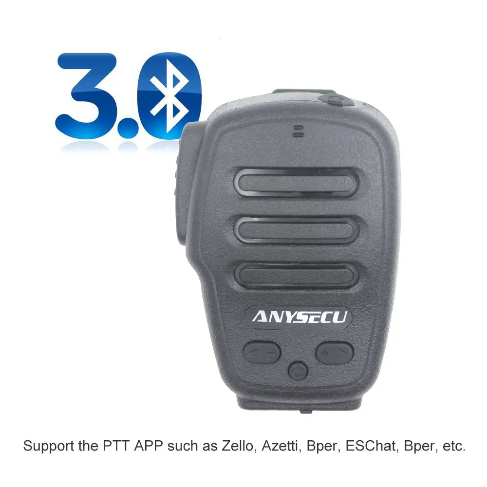 Bluetooth микрофон B03 Android и IOS для zello mic walkieleet радио PTT4U дистанционное управление