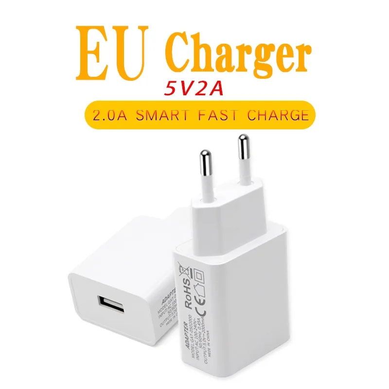 5V2A USB EU мобильный телефон зарядное устройство для путешествий в европе италия