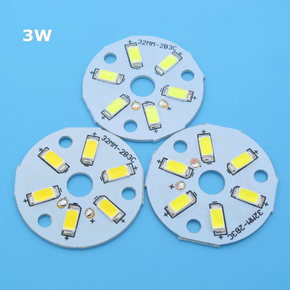 10 шт. SMD5730 светодиодный PCB 21 Вт 24 30 36 85 мм 110 112 8 120 белый/натуральный белый/теплый