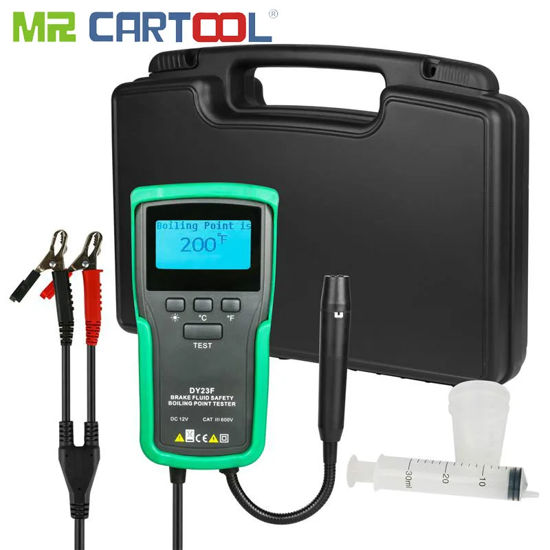 Mr Cartool DY23F автомобиля Тормозная жидкость тестер кипения жидкости диагностики
