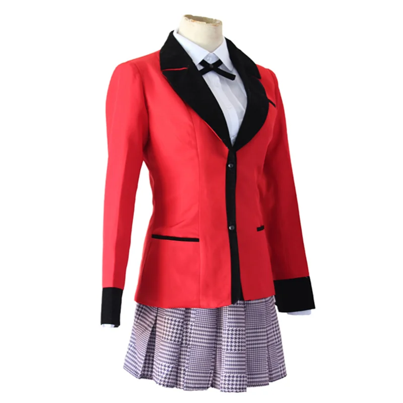 Аниме Kakegurui Jabami Yumeko японский костюм для косплея форма для старшей школы компульсивный игрок косплей костюм, полный набор наряд