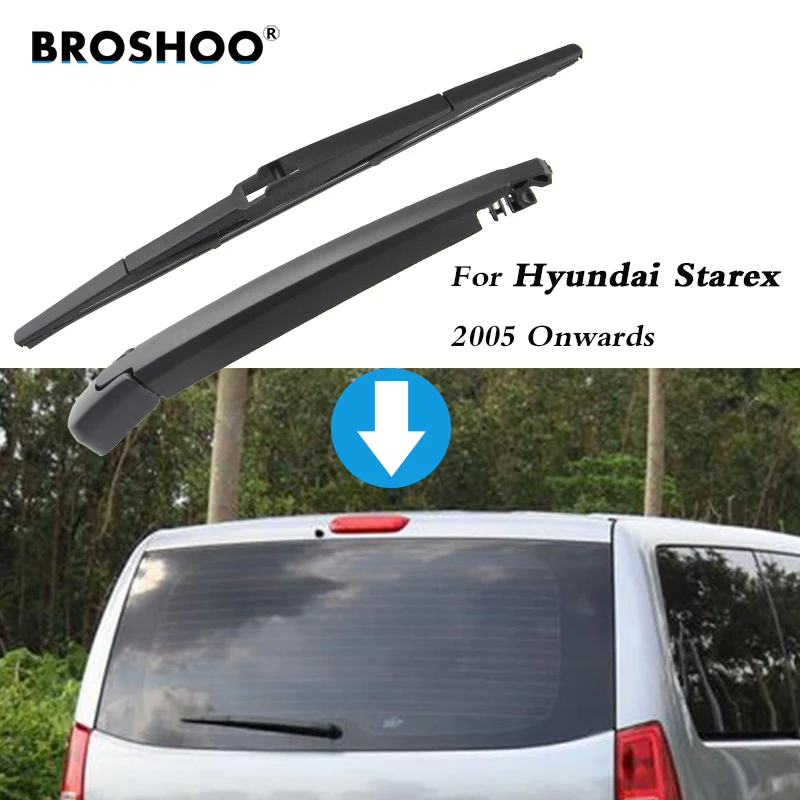 Щетки стеклоочистителя BROSHOO для Hyundai Starex Hatchback (2005 ) 355 мм|rear wiper blade|windscreen wiperwindscreen arm