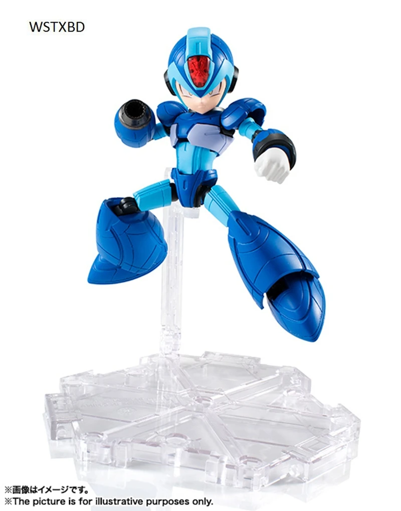 WSTXBD оригинальный стиль NXEDGE NX Rockman X фигурка из ПВХ игрушки фигурные куклы синяя