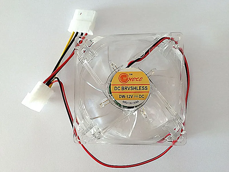 4 синих четырехъядерных светодисветильник да довольно четкие 80 мм компьютерные