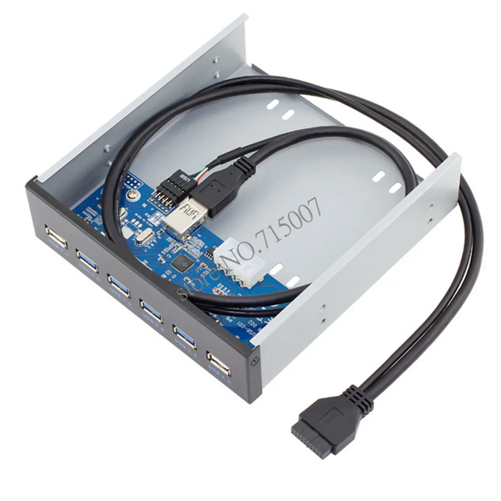 20 контактная материнская плата к USB 3 0 + 2 6 портовый внутренний Кронштейн передней