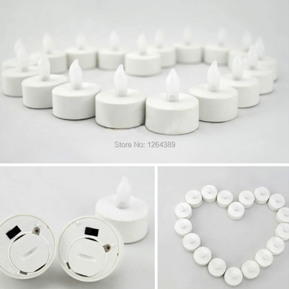 Бесплатная доставка 12 шт. светодиодный мигающий мерцающий беспламенный чайный