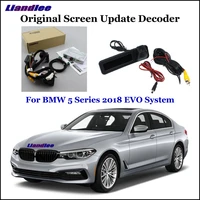 car rear reverse camera for bmw 5 series f10 f11 f07 f18 g30 g31 g38 2010 2020 vehicle backup cam hd decoder accessories