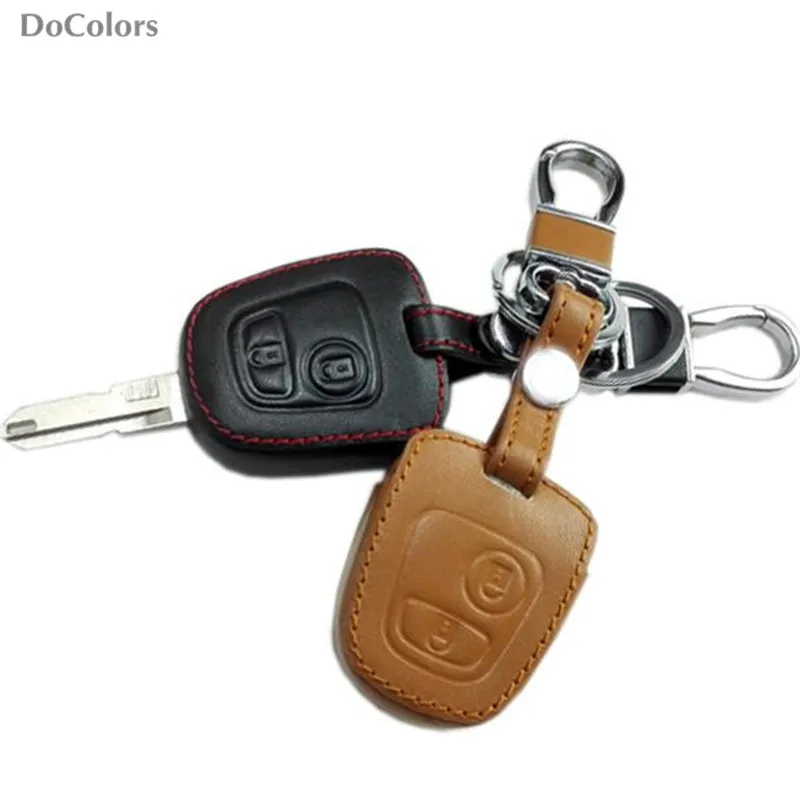 DoColors авто Стайлинг дистанционный ключ крышка чехол для Peugeot 206 207 208 301 307 308 407 408 508