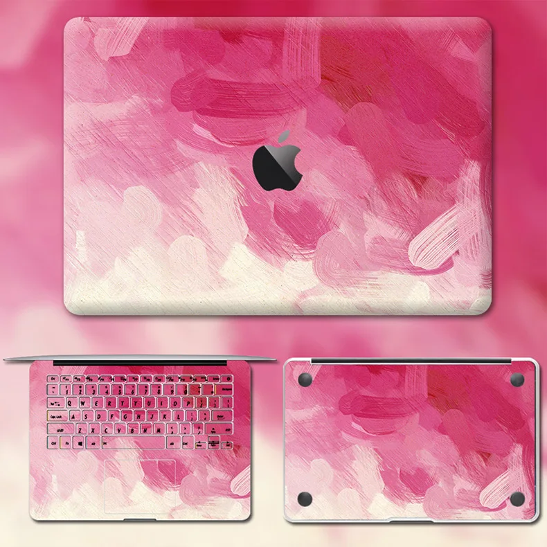Милый кавайный милый чехол для Macbook Pro Air 11 13 15 retina, Защитная пленка для всего тела, милый кавайный защитный чехол
