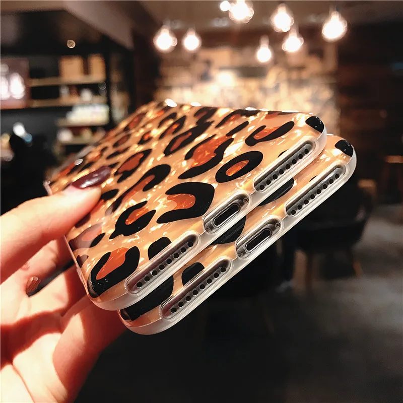 Luxury fashion leopard silicone soft case for xiaomi redmi note 7 mi9 mi6 mi 8 SE M8 explorer play 5X 6X MIX 2S NOTE 3 |