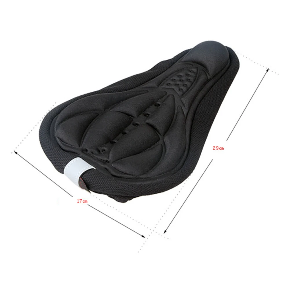 

Cycling Bicycle Bike Cover Saddle Seat Cover Cycling Bike 3D Colorful Silicone Gel Pad Seat Saddle Cover Soft Cushion