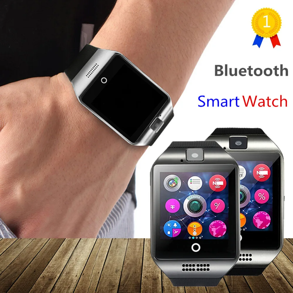 Ollly новые Q18 Смарт часы Bluetooth SmartWatch телефон с Камера TF/Слот sim-карты для Android Samsung Galaxy