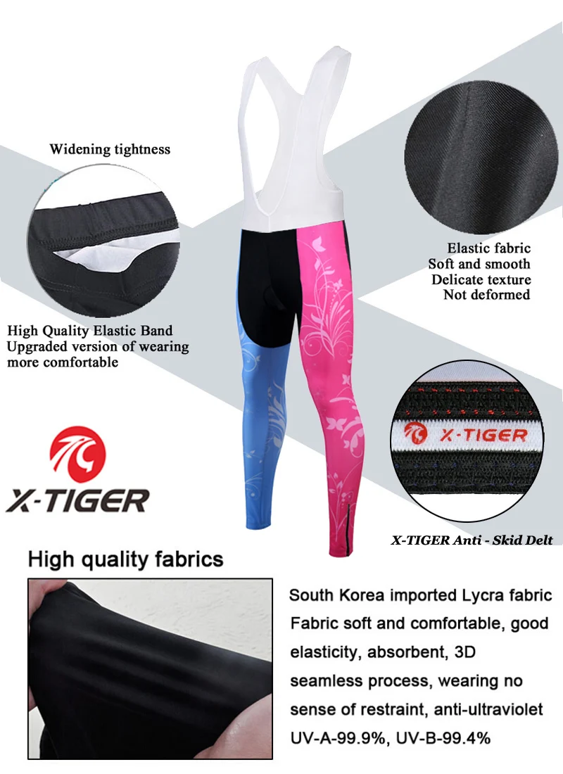 X-Tiger Pro велосипедная одежда анти-УФ MTB Одежда для велоспорта Одежда для велогонок удобный Велоспорт Джерси Набор для женщин