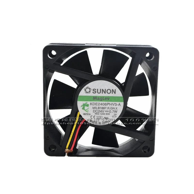 Новый оригинальный 6CM 6015 24V 0,7 W KDE2406PHV3-A 3-проводной инверторный вентилятор