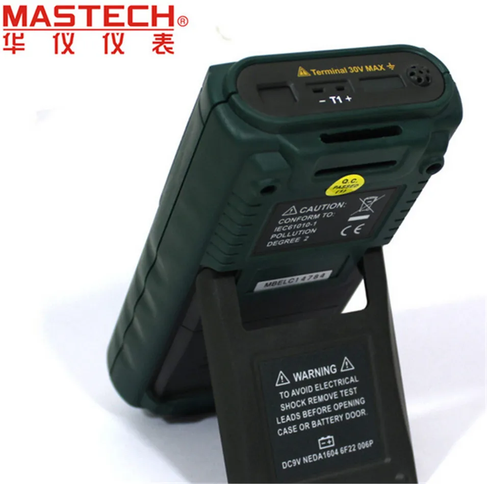 Фото Двойной цифровой термометр канала MASTECH MS6514 температура логгер-тестер USB Двойной цифровой термометр канала MASTECH MS6514 температура логгер-тестер USB