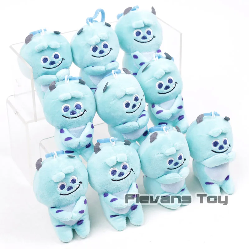 Sulley Sullivan плюшевые игрушки Подвески мягкие животные Детская мягкая игрушка для детей подарки 10 шт./партия