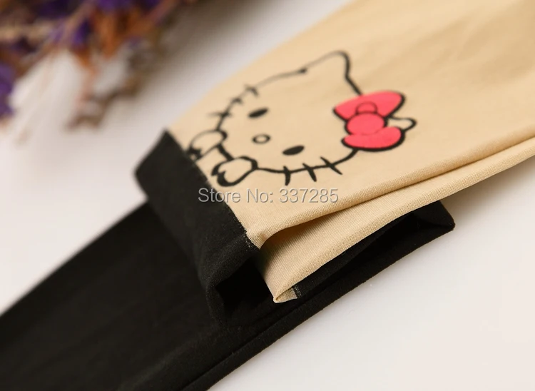 Детские колготки милые hello kitty детские с милыми тату для девочек бесплатная