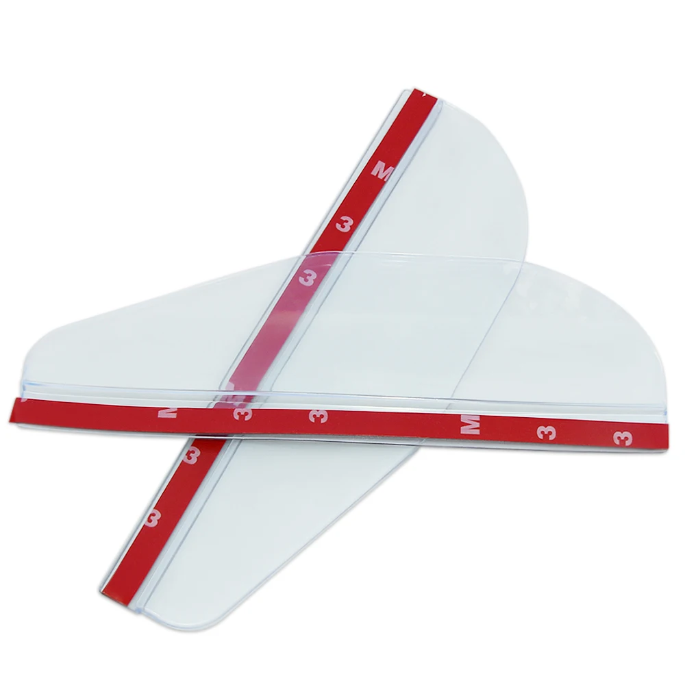 1 пара автомобильных зеркал заднего вида солнцезащитный козырек от дождя для Skoda