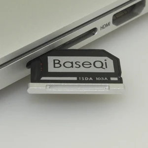 103A оригинальный BASEQI алюминиевый MiniDrive адаптер карты Micro SD кардридер для Macbook Air 13''