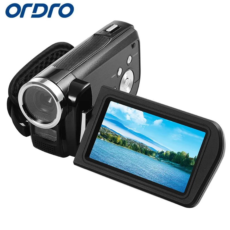 

Ordro HDV-Z3 WIFI 1080P Full HD Digital Video Camera Camcorder 24MP Recoding 3.0" LCD Screen Reflex Professional Video