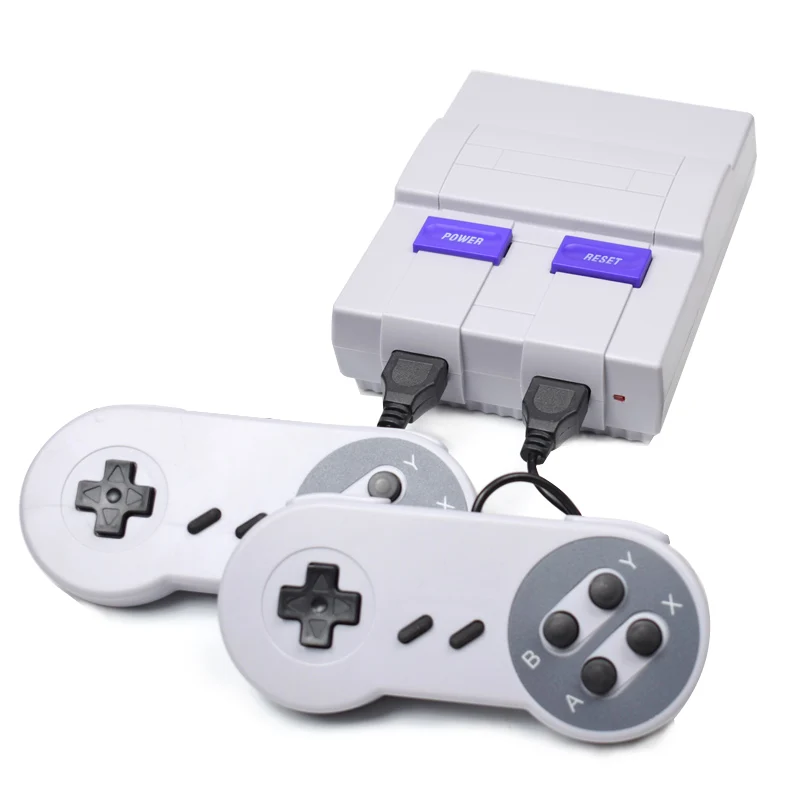ТВ Видео игровая консоль портативная для Nes классических игр встроенные 400 различных PAL & NTSC двойной