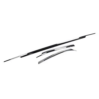 Стальная накладка для украшения заднего бампера 3 шт. VW Tiguan 2 го поколения 2016