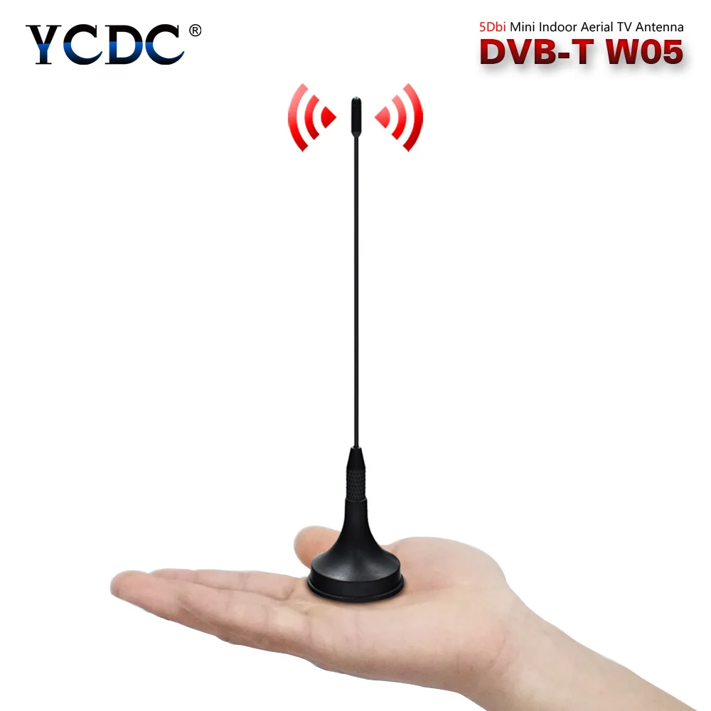 YCDC 5DBi 174 230 МГц и 470 862 цифровой DVB T TV Freeview HD ТВ антенна усилитель сигнала с магнитной