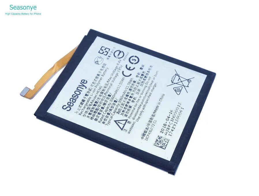 Seasonye 3000mAh / 11.55Wh HE340 HE 340 телефонный Сменный аккумулятор для Nokia 7 батарея | Мобильные