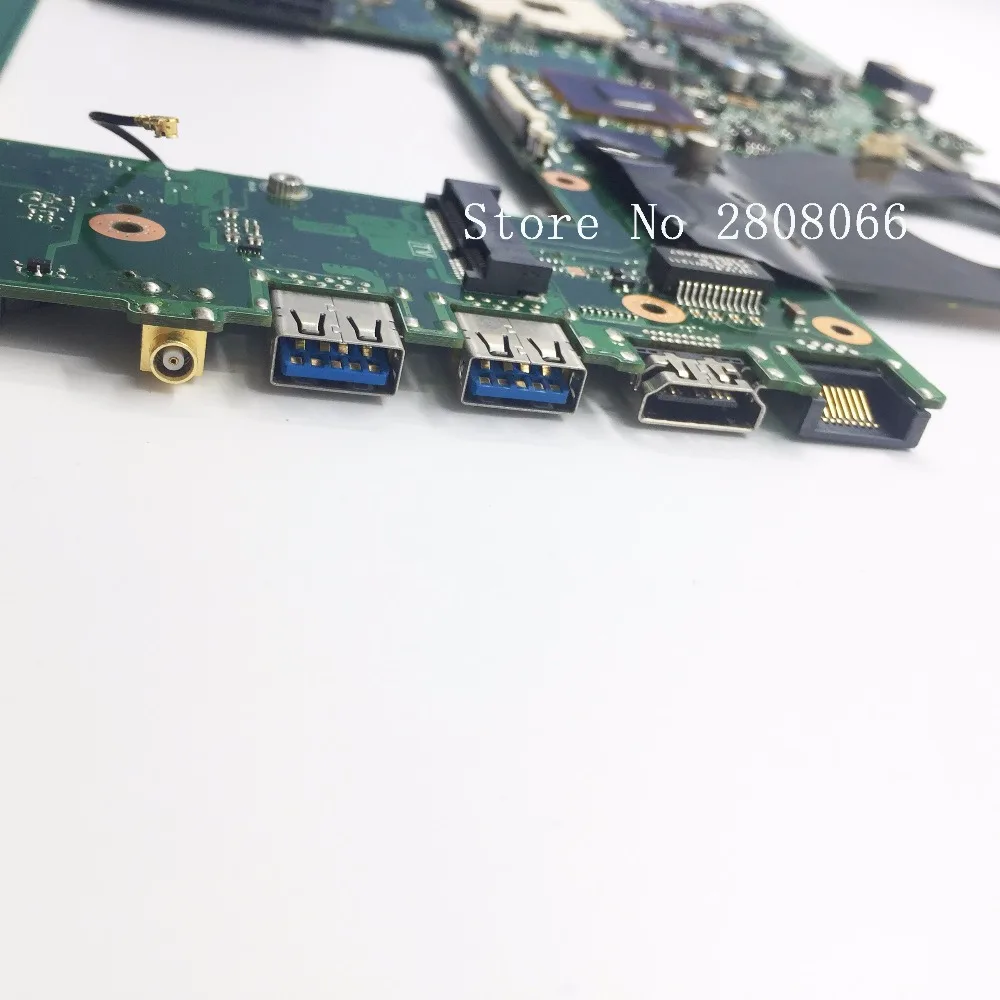 KEFU N76VZ материнская плата для ASUS N76V N76VM ноутбука REV 2 GT650 тестовая работа 100% оригинал