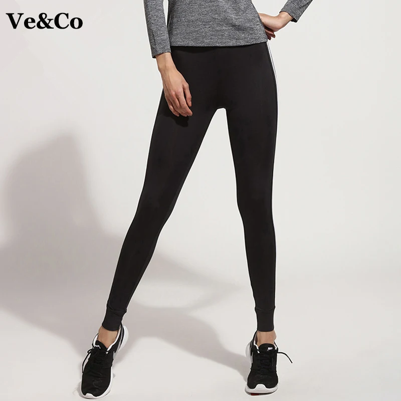 VE & Co Для женщин Штаны 2018 новый спортзал Фитнес Йога Леггинсы для брюки полиэстер