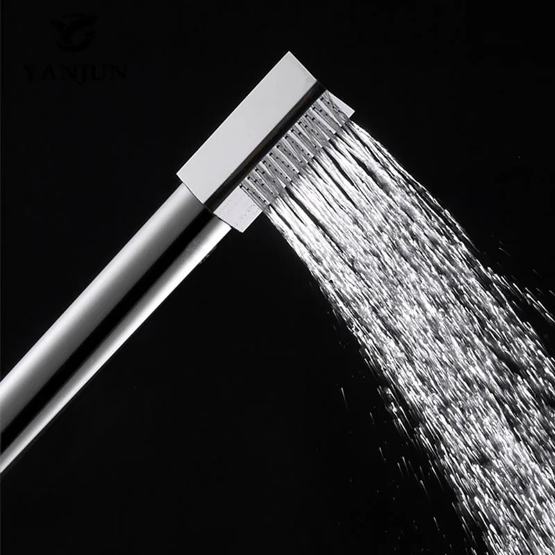 Горячее предложение! Новый латунный ручной современный квадратный бар душ с