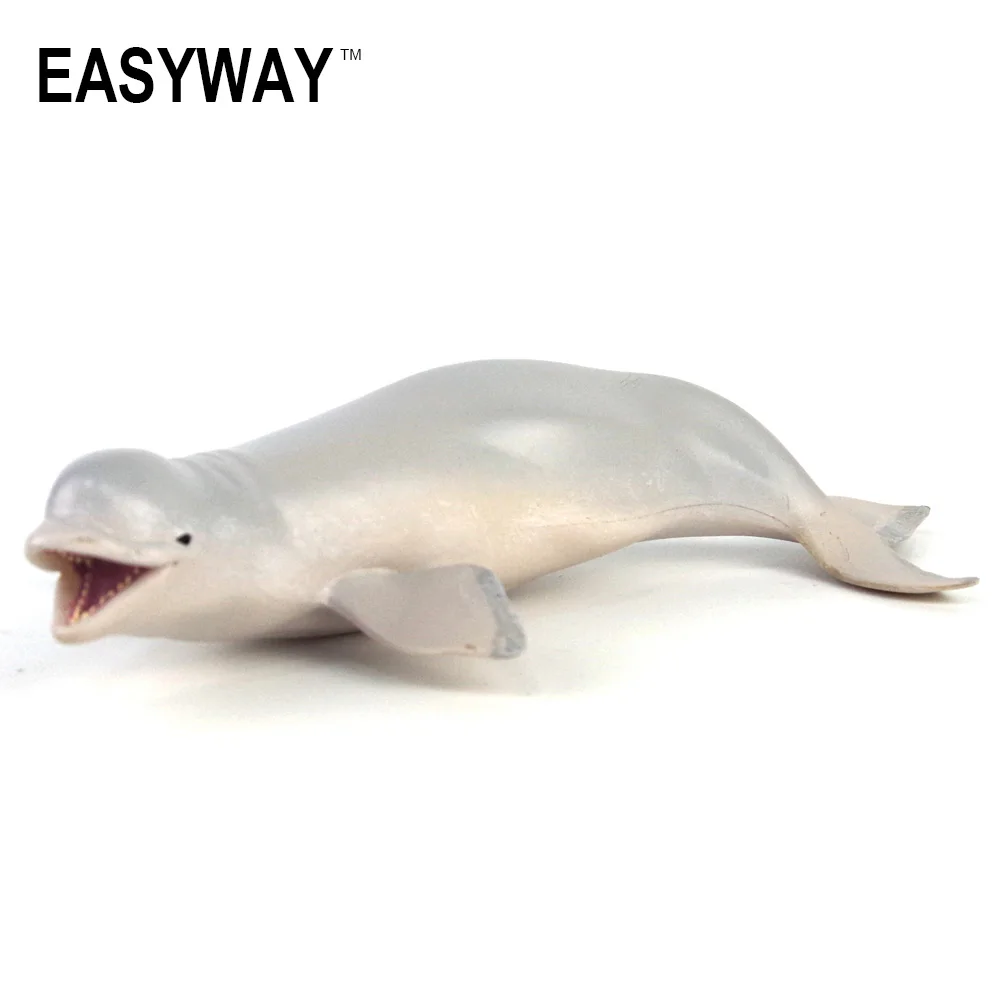 EASYWAY оригинальные игрушки для животных морские животные Белый Кит Sealife Модель Sea
