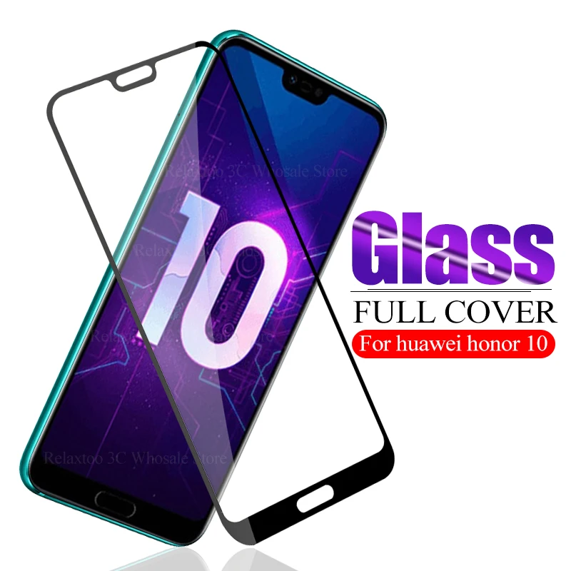 Защитное 3d стекло на экран honor 10 для закаленное 5 84 дюйма|Защитные стёкла и плёнки