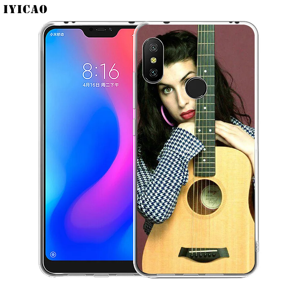 IYICAO Amy Winehouse Мягкий силиконовый чехол для телефона Xiaomi Redmi 4A 5A 6A Note 7 6 5 Pro Plus 4X Prime