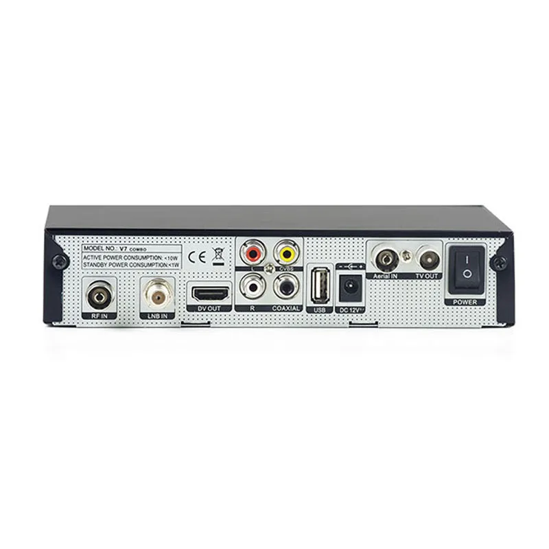 [Натуральная кожа] Freesat V7 комбо приемное устройство HD спутниковый ресивер DVB S2 T2