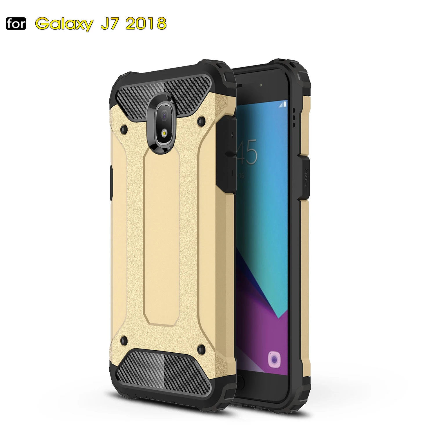 Чехол для Samsung Galaxy J7 2018 силиконовый Жесткий чехол телефона J737|Бамперы| |
